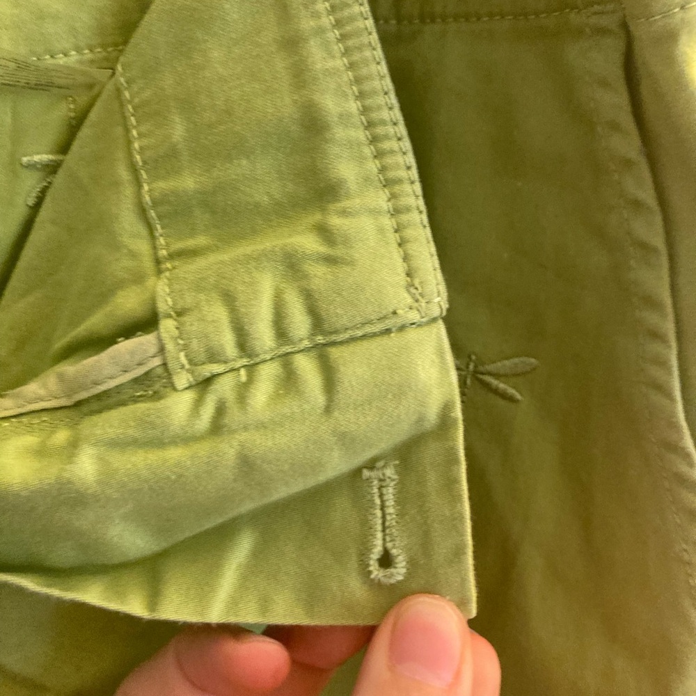 Women’s Talbots Green Shorts with Dragonfly Detail - Picture 5 of 7